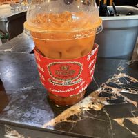 Vegan Thai tea  at ChaTraMue - Central World in Bangkok