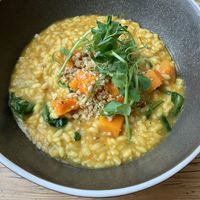 risotto at The Green Rocket Cafe in Bath