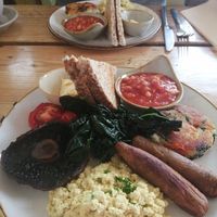 Big brekkie at The Green Rocket Cafe in Bath