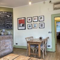 Lovely cafe at The Green Rocket Cafe in Bath