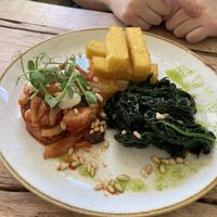 Polenta chips at The Green Rocket Cafe in Bath