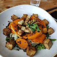 Root veg salad at The Green Rocket Cafe in Bath