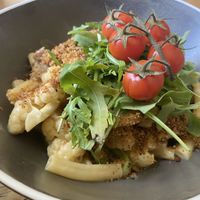 Mac n cheeze   at The Green Rocket Cafe in Bath