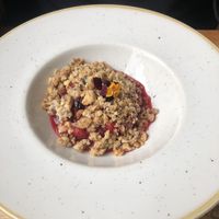 Blueberry crumble  at The Green Rocket Cafe in Bath