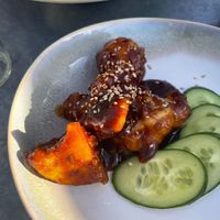 Bang Bang Cauliflower   at The Green Rocket Cafe in Bath