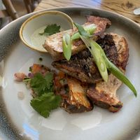 Oyster Mushroom Starter   at The Green Rocket Cafe in Bath