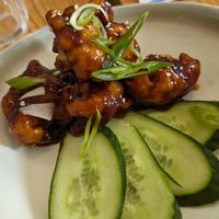 Bang bang cauliflower at The Green Rocket Cafe in Bath