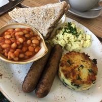 Mini brekkie  at The Green Rocket Cafe in Bath