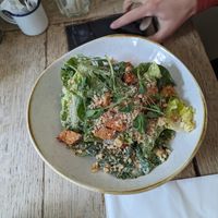 Tempeh salad at The Green Rocket Cafe in Bath