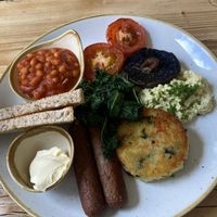 Full english   at The Green Rocket Cafe in Bath