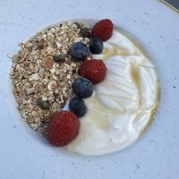Granola bowl  at The Green Rocket Cafe in Bath