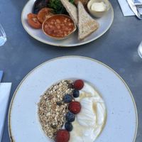 Breakfast vibes  at The Green Rocket Cafe in Bath