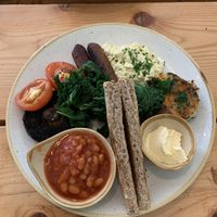 Monster Veggie Brekky  at The Green Rocket Cafe in Bath