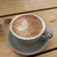 Chai Latte.   at The Green Rocket Cafe in Bath