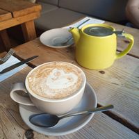 Chai tea at The Green Rocket Cafe in Bath