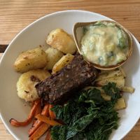 Sunday roast 🤤  at The Green Rocket Cafe in Bath