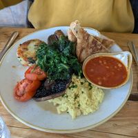 Monster brekkie #Veganuary at The Green Rocket Cafe in Bath