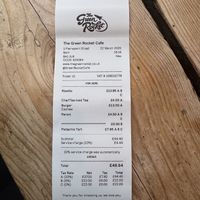   at The Green Rocket Cafe in Bath