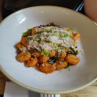 Pan Fried Gnocchi at The Green Rocket Cafe in Bath