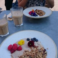 Smoothie bowl at The Green Rocket Cafe in Bath