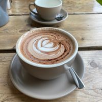 Mocha, beautiful! at The Green Rocket Cafe in Bath