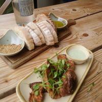 Mushrooms.... Delicious at The Green Rocket Cafe in Bath