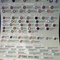 Menu   at Kauai Poke in Trieste