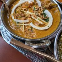 Okra dish  at Taj Mahal in Regensburg