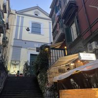 From a distance   at Taverna dell'Arte in Naples