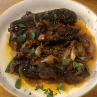Stuffed Eggplant  at Villa Gjeçaj in Theth