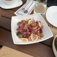 Cabbage salad   at Villa Gjeçaj in Theth