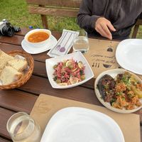 Bread ( soup pictured not vegan)   at Villa Gjeçaj in Theth