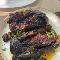 Stuffed Eggplant  at Villa Gjeçaj in Theth