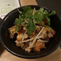 Cauliflower side dish  at Wagamama  in Stockholm