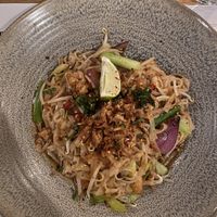 Vegan pad thai   at Wagamama  in Stockholm