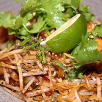 Vegan Yasai Pad Thai (Ask for no eggs) at Wagamama  in Stockholm