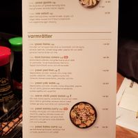 New vegan menu from 2018 Nov! at Wagamama  in Stockholm