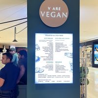 Their store and menu card  at V are Vegan - Maybe closed in New Delhi