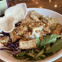 Tofu salad noodle bowl   at Pho Xpress in Raleigh