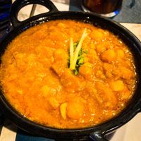 Veganes Kichererbsen Curry  at Indian Fusion Cala D'or in Mallorca