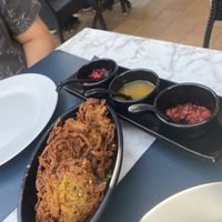 Onion bhaji - generous portion for one !  at Indian Fusion Cala D'or in Mallorca