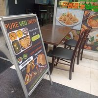 From outside at Pure Veg India in Brussels