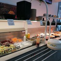 The all you can eat buffet. at Pure Veg India in Brussels