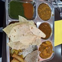 Thali at Pure Veg India in Brussels