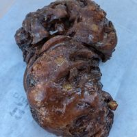 Vegan Apple Fritter at Voodoo Doughnut - Arapahoe Ave in Boulder