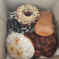 Delicious doughnuts at Voodoo Doughnut - Arapahoe Ave in Boulder