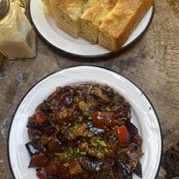 Caponata con focaccia   at Funga in Buenos Aires