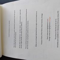 Wine menu details at Spry Wines  in Edinburgh