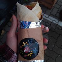 Falafelrolle at Ibras Bistro in Hamburg