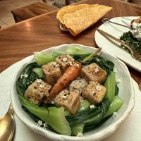 Tofu bok choy   at El Mundo Restaurante in Mexico City
